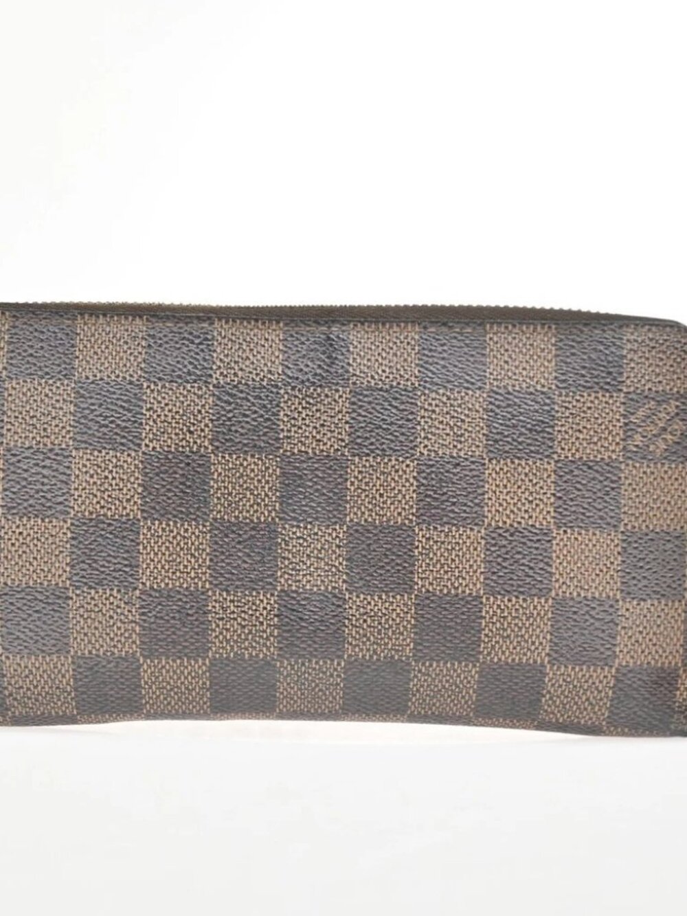 LOUIS VUITTON Zippy Wallet Zip Around Wallet Damier Ebene Brown N60015 09KC304